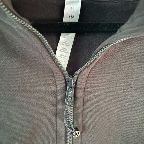 Lululemon Scuba full zip cropped hoodie - Picture 2 of 4
